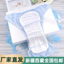 Xinjiang area gauze diaper pure cotton newborn baby washable meson cloth mustard ring diaper winter and autumn