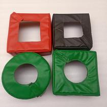 Basketball rack protection cover street lamp column steel structure square and round tube base J safety soft bag sports anti-collision sponge protection