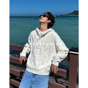 Lazy style casual knitted american style twist Lazy style casual knitted american style twist