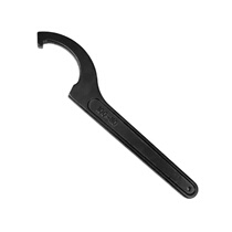 28-32 crescent wrench hook head semi-circle hook wrench water meter cover oil cylinder hook wrench hook shaped crescent