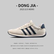 Good goods picked up foreign trade mens autumn new trend versatile sports Forrest shoes running casual canvas shoes