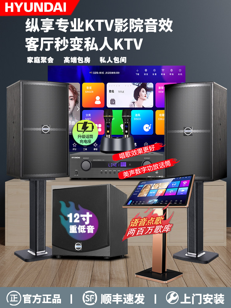 Modern Home Ktv Audio Set, Home Karaoke, Living Room Theater Speakers, Tv Projector, Karaoke Machine