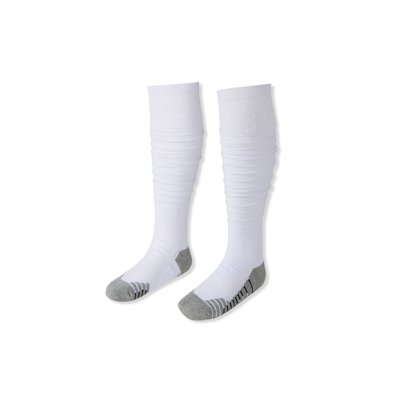 Rugby Sports Pleated Socks, Pure Cotton, Non-Slip, Thickened, Wear-Resistant Long Socks, Frisbee Flag Football High-Top Socks