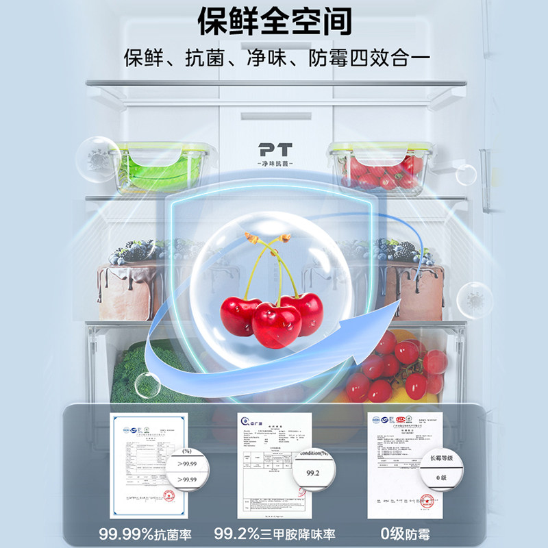 美的MR-251WTPE冰箱图片