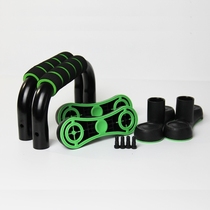 Steel home fitness equipment portable training bold I-shaped anti-slip chest muscle Russian push-up bracket bracket