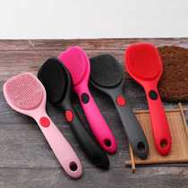 9WOR non-shedding housework silicone brush multifunctional non-stick pot and dish brush hair removal brush hand cleaning laundry brush