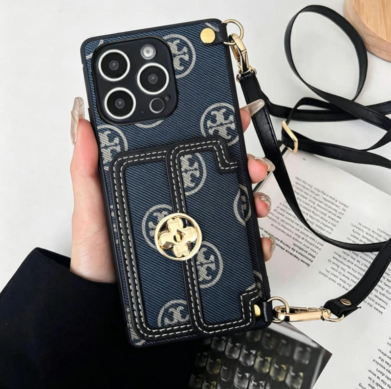 iPhone 16 Pro Max Phone Case, Full Coverage, Crossbody Style, New Apple 15 Pro Model, Can Be Worn as a Backpack with Lanyard, Card Slot, High-End Backpack Style, Suitable for Women, Fashionable, Compatible with 12, 13, 17 Pro Protective Case