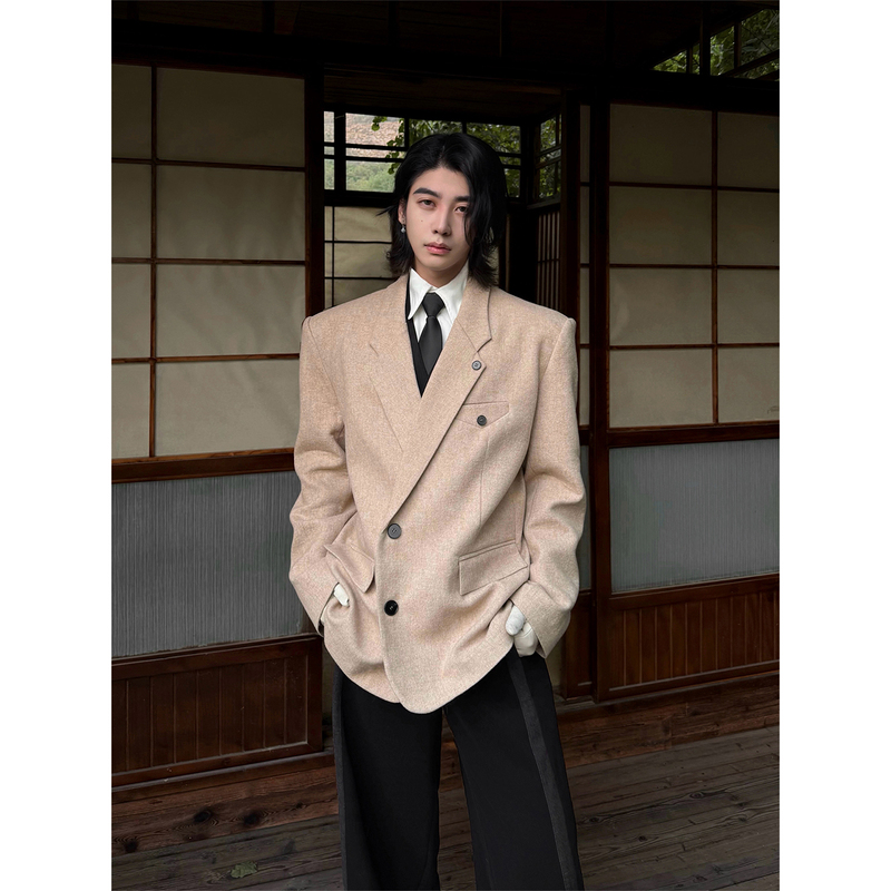 Balitone "Hollywood 1930" Original Old Money Style Wool Blend Blazer Retro Silhouette Suit Balitone "Hollywood 1930" Original Old Money Style Wool Blend Blazer Retro Silhouette Suit