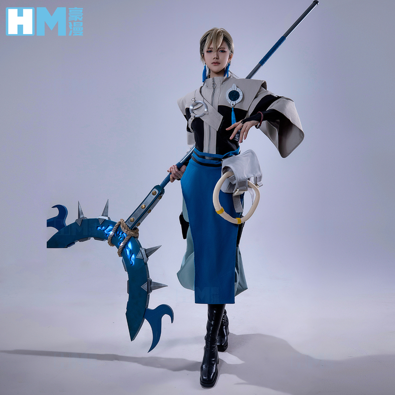 Haoman Feiyuan War Ghost Zankka Cosplay Costume Fabric Embroidery Craft Cosplay Male Anime Two-Dimensional Outfit