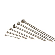 Carpentry nails household round nails handmade wall nails small foreign nails diy woodworking tools hardware thin iron nails long solid wood boards