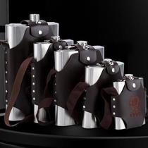 (304) Stainless Steel Flask Portable Flask Portable Flask Large Capacity Flask White Steel Flask 1kg 5kg