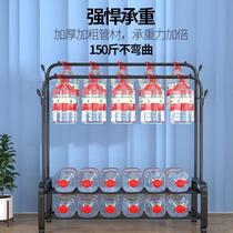 Clothes rack floor-standing bedroom household clothes hanger clothes drying rack indoor coat rack simple balcony cool rod