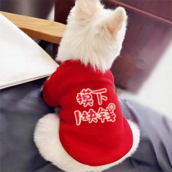 Cute Cat and Dog Pet Clothes, Autumn and Winter Clothing for Small and Medium-Sized Dogs, Chihuahua, Schnauzer, Bichon, Teddy, Anti-Shedding