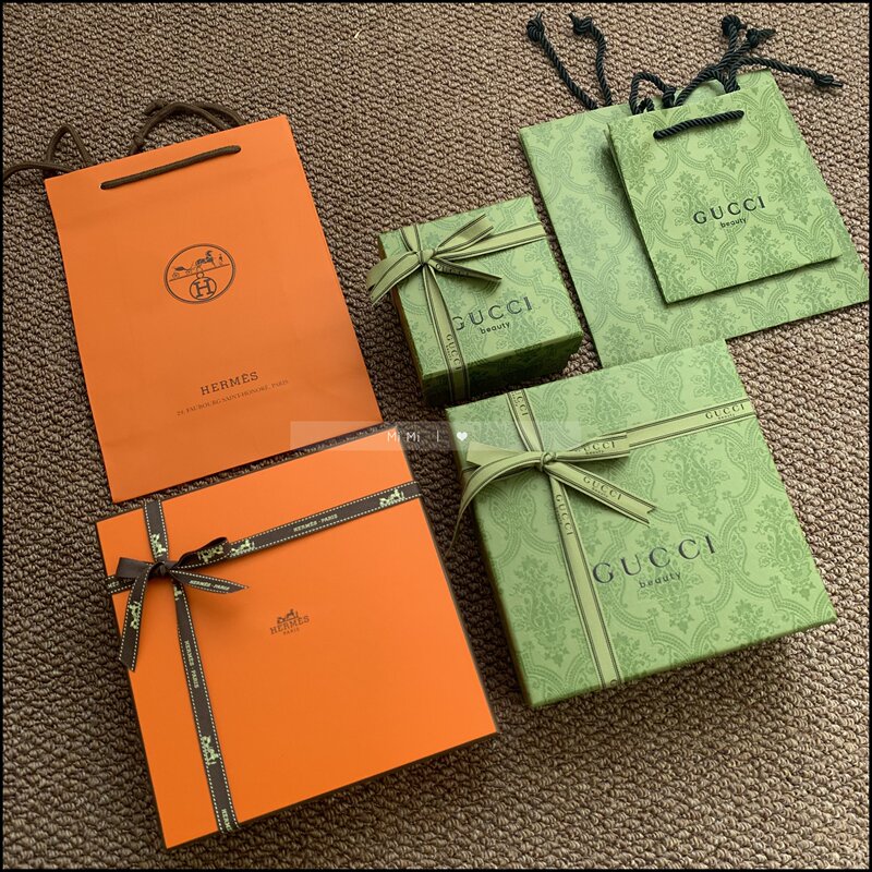 Hermès Perfume Box Packaging Gucci Lipstick Handbag Box Gift Box