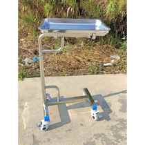 304 stainless steel lifting pallet truck medical operating table tray surgery implant medical pallet rack truck