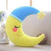 Cute pink star moon pillow water drop cloud sofa pillow baby childrens room decoration photo props