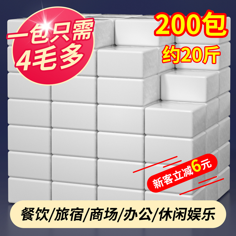 Small Square Tissue Paper, Commercial Napkins, Small Packages, Special for Hotels and Restaurants, Cheap Toilet Paper, Whole Box Wholesale, Sold by the Pound