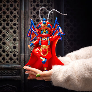 Electric sichuan opera face-changing doll four great classics 8 faces face-changing toy peking opera opera mask children's doll