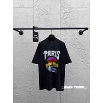 (Deposit) Fashion Big Brand] (ZuAn) Balenciaa 24SS Paris Letter Architectural Print