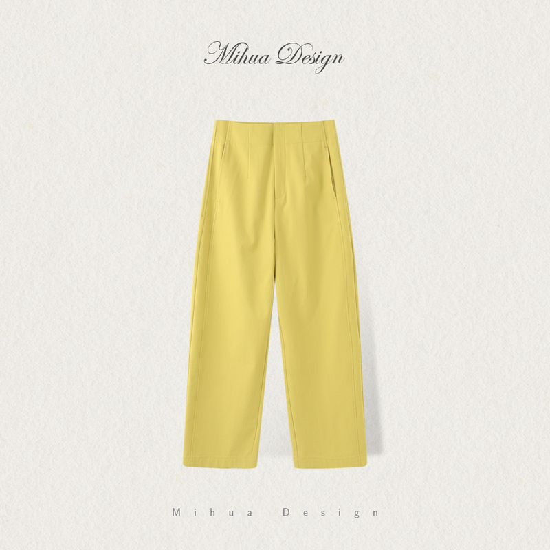 【Mia】Narrow Straight-Leg Corn Pants, Ultra-Thin, High-Elastic, Wrinkle-Resistant, Side-Seam Tailored Straight-Leg Slimming Casual Pants 【Mia】Narrow Straight-Leg Corn Pants, Ultra-Thin, High-Elastic, Wrinkle-Resistant, Side-Seam Tailored Straight-Leg Slimming Casual Pants