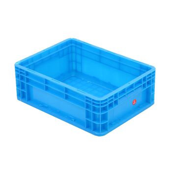Industrial plastics 400-147 logistics box with lid hardware auto parts l tool storage box workshop material turnover box
