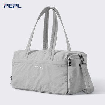 Short-Distance Travel Bag for Women, Lightweight, Large-Capacity, Business Trip, Travel, Portable Luggage Bag, Satchel Sports and Fitness Bag for Men