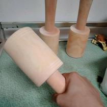 Solid wood hammer wooden mallet log hammer kitchen knife hammer bacon hammer stick chicken hammer conjoined hammer one-piece hardwood tool hammer