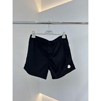 Cash deposit Jinsha embroidery goods mens short high-definition beach color pants white and black