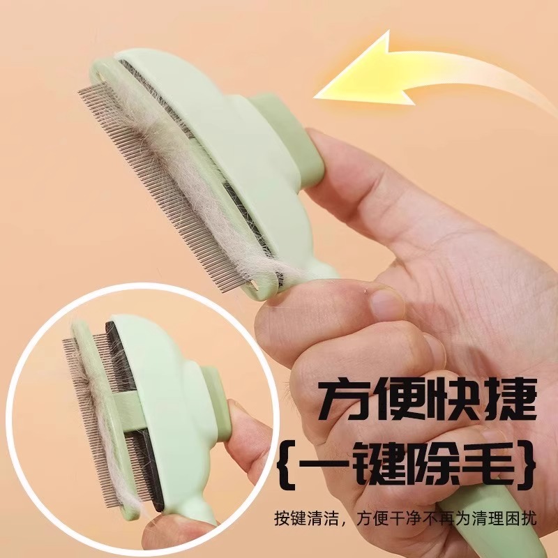 宠物美容神器！彩色排梳+尖尾梳子真的太香了！狗狗猫咪都爱不释手