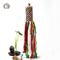 Tibetan style hand-woven diamond knot peace knot peace charm ethnic style fabric car hanging