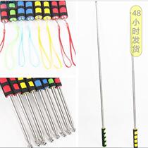 1PC2MSaleStainlessSteelTelescopicFlagPolePortable