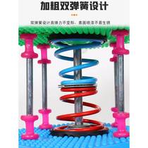 Indoor multifunctional waist twisting machine fitness equipment large household abdominal tightening and waist slimming upgrade double spring waist twisting machine