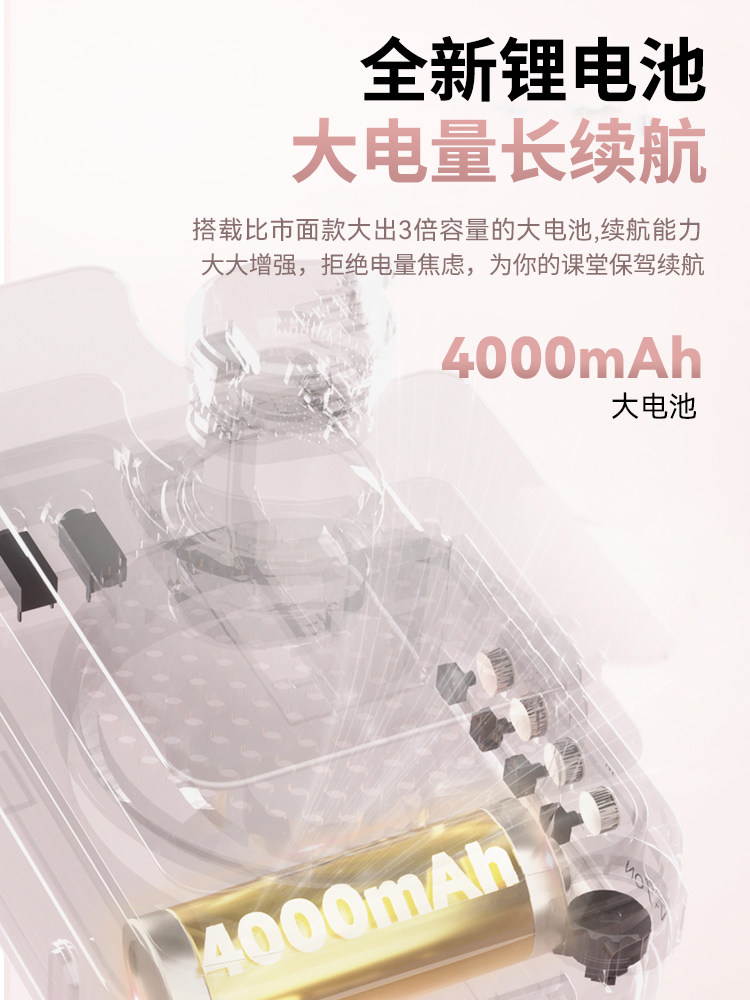 Soaiy Ky01 Wireless Bee Amplifier for Teachers, Special Microphone for Teachers to Teach in Class, High Volume