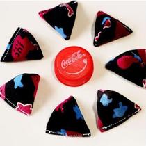 Small sandbag hand-grabbing stones trumpet kindergarten children primary school students handmade triangular sandbag throwing stones game toy