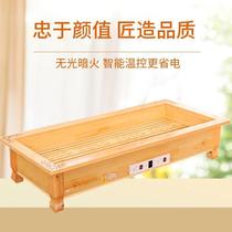 Xiangfeng solid wood heater household Hunan oven foot warmer foot oven rectangular large power-saving fire box