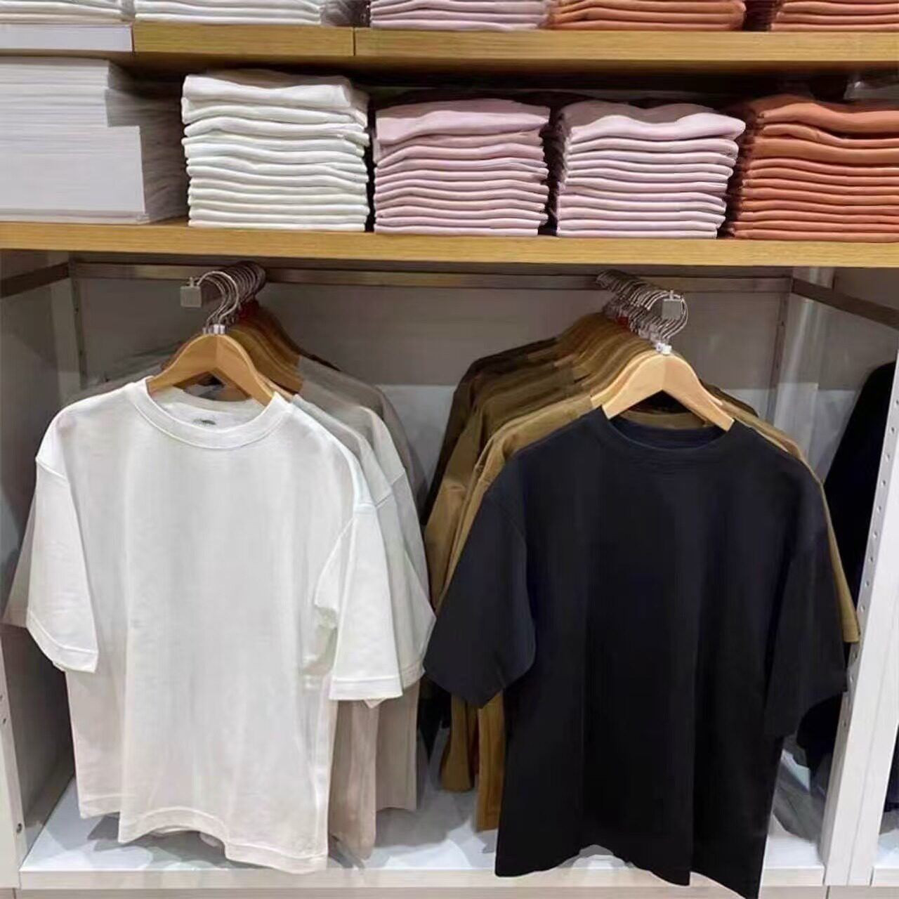 Daily list ! superior quality Men's and women's wear easy Round neck T-shirt elbow sleeve Cool feeling quick-drying Short sleeve 465185