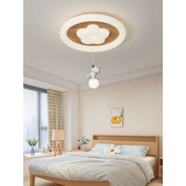 Full spectrum eye protection cute bear bedroom study lamp ceiling lamp designer new childrens room creative cartoon lamps