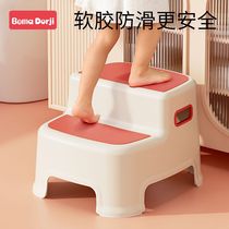 Ladder stool household two-step ladder step foot high and low stool ladder chair dual-purpose kitchen climbing stool car wash stool two-step stool