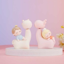 Creative cartoon bobblehead car ornaments childrens room decoration dolls cute girly series for wedding couples