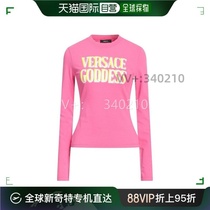 (Qingxin (Direct Mail) Womens Tops Long Sleeves Knitted Print