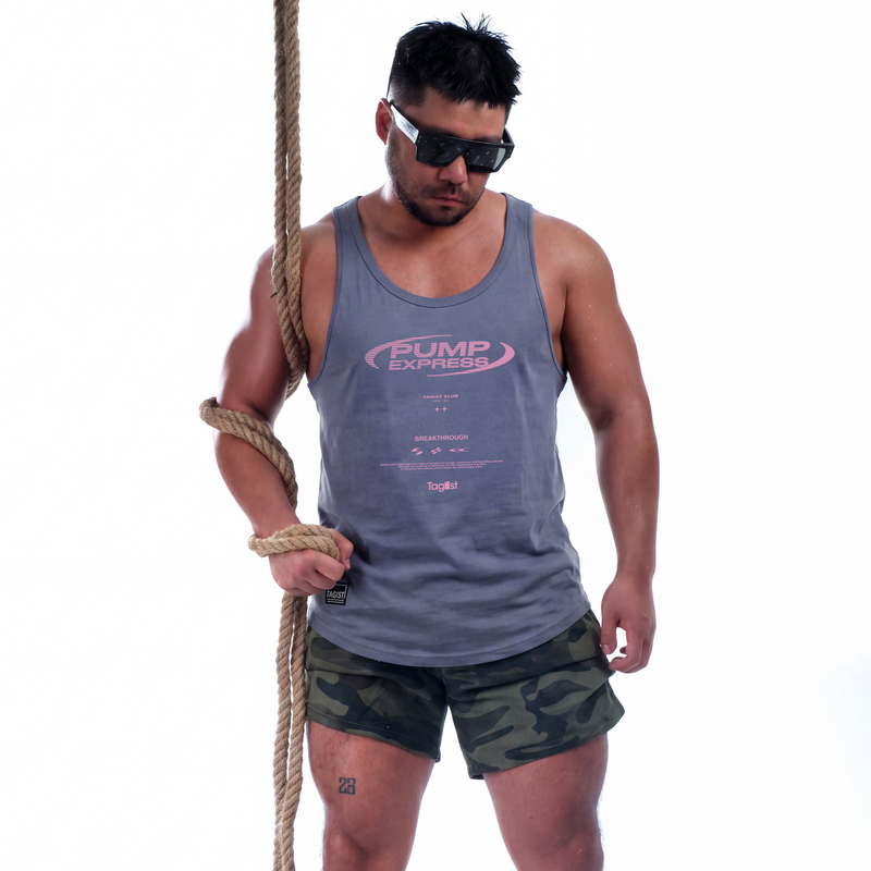 Tagist “Pump Sensation Express” Training Pure Cotton Vest, Sweat-Wicking and Breathable, Covers the Flesh and Makes You Look Stronger Tagist “Pump Sensation Express” Training Pure Cotton Vest, Sweat-Wicking and Breathable, Covers the Flesh and Makes You Look Stronger