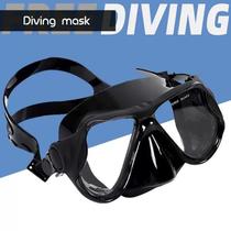 Large-frame swimming goggles adult diving goggles mens and womens one-piece high-definition nose-packed swimming goggles novice nose protection anti-choking childrens