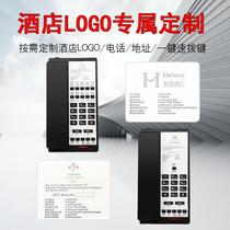 Five-star hotel dedicated telephone guest room front desk hotel one-touch dial hands-free wall-mounted telephone landline