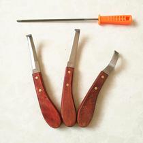 Horseshoe knife hoof trimming knife hoof trimming knife hoof picking equestrian stable equipment horse gear supplies hoof trimming tool set