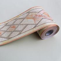 Self-adhesive European 3D three-dimensional waistline living room bedroom bathroom tile waterproof wall sticker wall skirt sticker