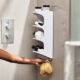 JosephJoseph No punch-out bathroom storage rack Suction cup toiletries sorting rack Toiletries storage rack