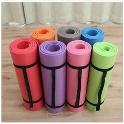 Yoga Mat Beginner's Non Slip Women's thickened Widened Sound Insulation Fitness Men's Yoga Dance Mat Floor Mat Shock Absorbing For Home