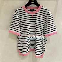 (MM Customer Service: V17358) Xiaoxiao’s 6 men’s and women’s shirts trendy classic striped shirts with short letters