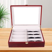 8-bit glasses box wooden jewelry box glasses storage box painted wooden box packaging watch box watch box