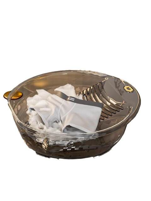 Laundry Basin with Integrated Washboard, Small Plastic Basin for Home Use, Suitable for Washing Baby Clothes, Underwear, and Socks